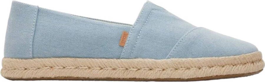 TOMS Alpargata Rope 2.0 Espadrilles Dames Light Blue