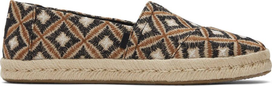 TOMS Alpargata Rope 2.0 Geo Black