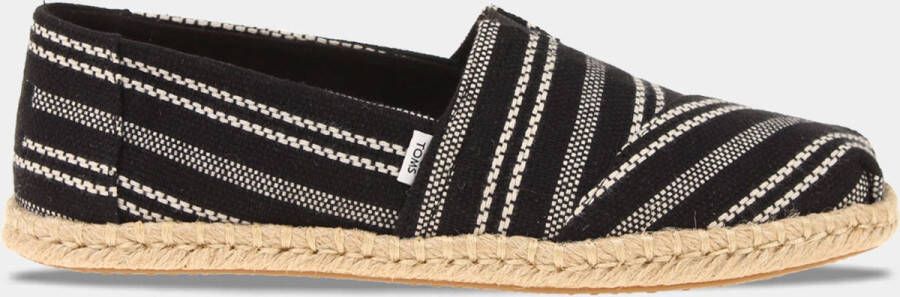 TOMS Alpargata Rope Dames Espadrilles Black