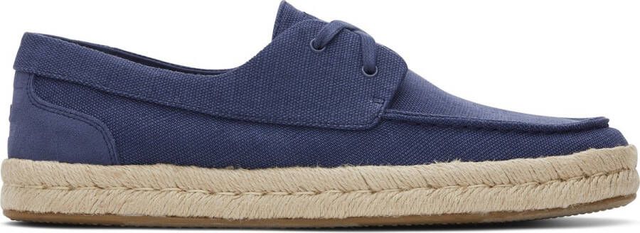 TOMS Cabo Rope Espadrilles Blauw Man