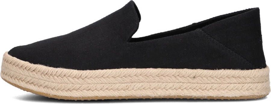 TOMS Carolina Espadrilles Dames Zwart