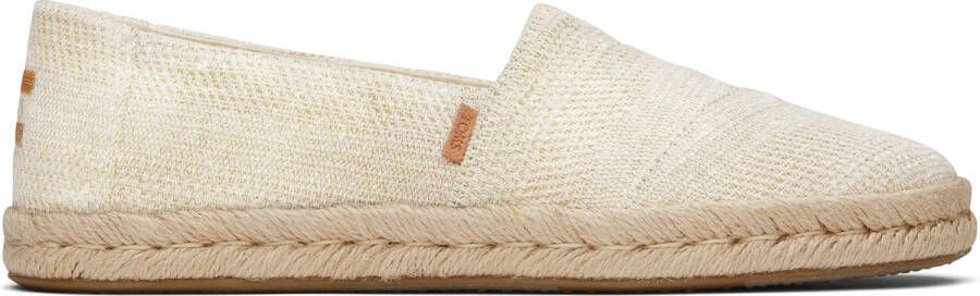 TOMS Dames Espadrilles Alpargata Rope 2.0 Beige