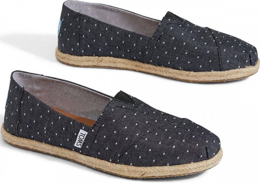 TOMS Dames Espadrilles Alpargata Wm Grijs