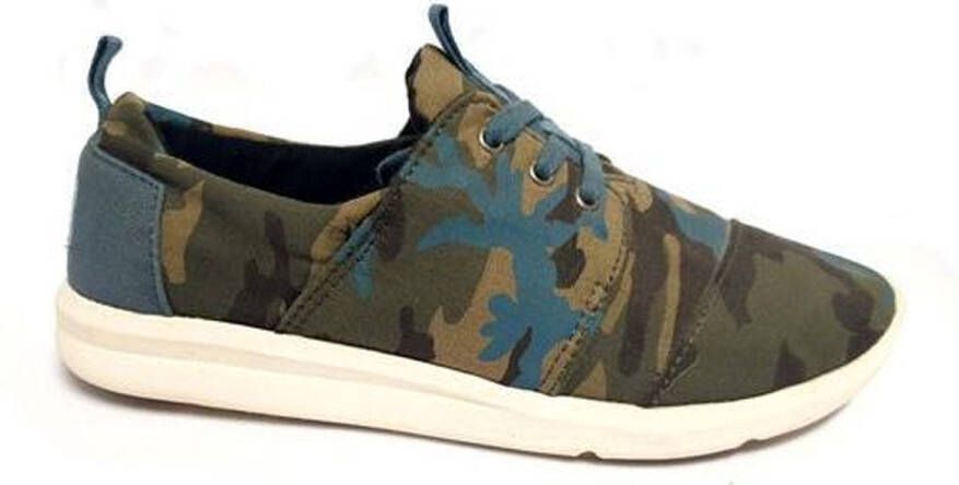 TOMS Del Rey Sneaker Dames 10006300 Camo Canvas Printed - Foto 1