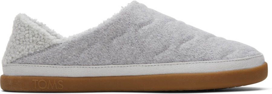 TOMS Women's Ezra Quilted Pantoffels grijs - Foto 1