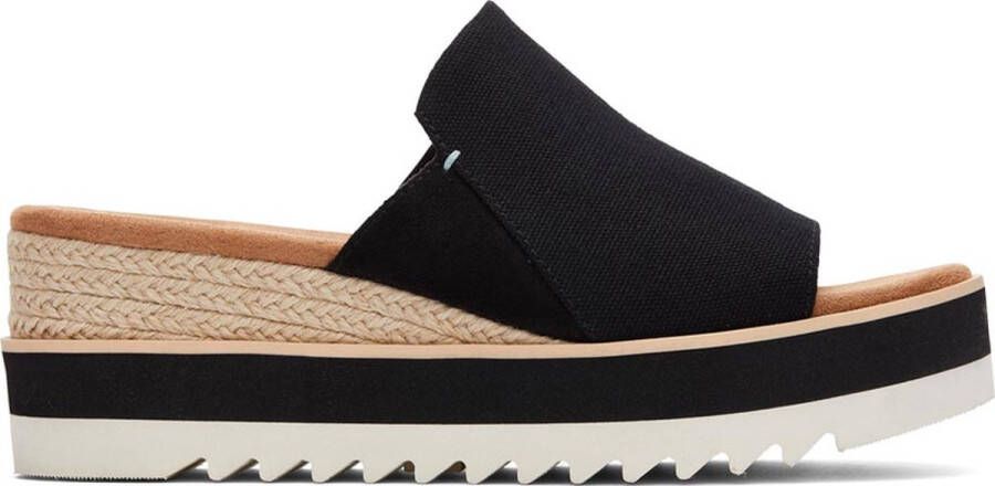 TOMS Hakken Zwart Diana mule sleehakken zwart