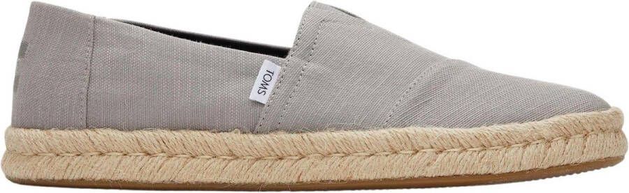 TOMS Heren Alpargata Rope 2.0 Loafers Grijs