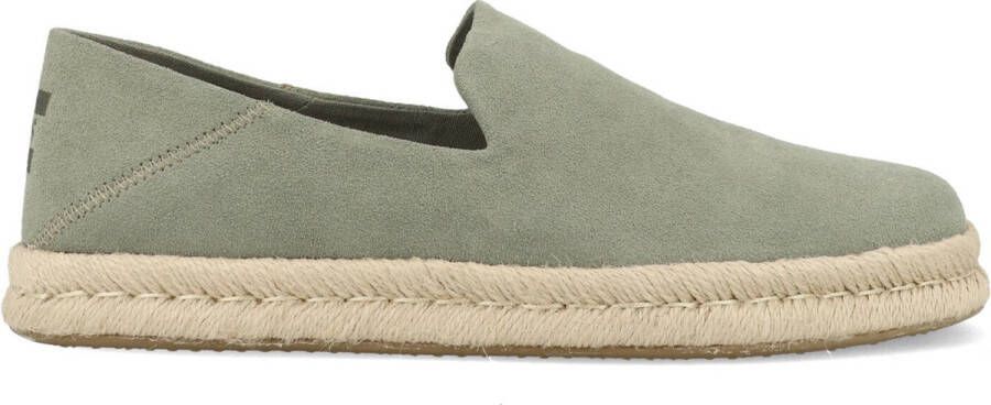 TOMS Schoenen Groen loafers groen