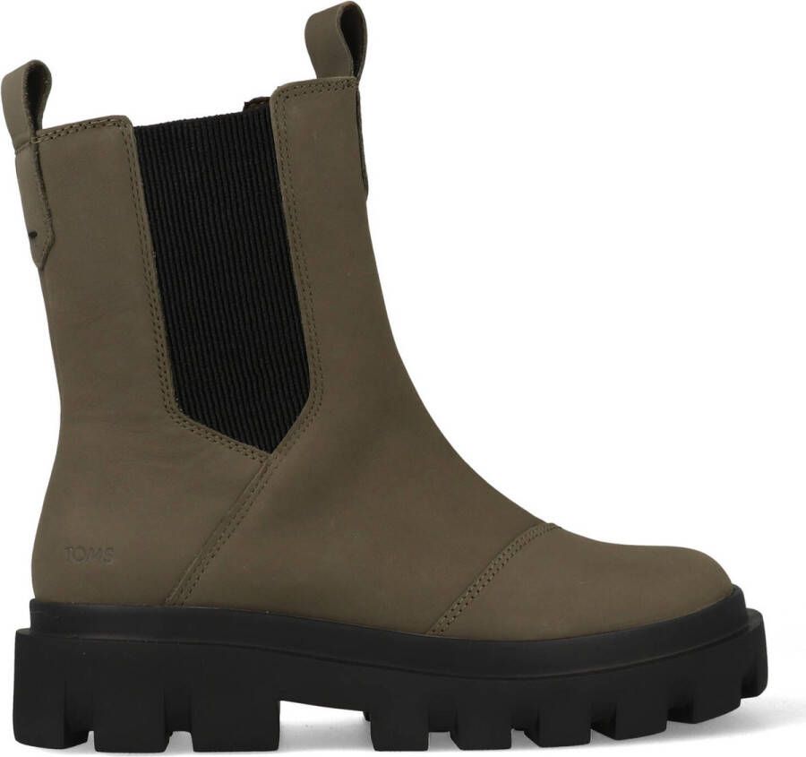 Toms Rowan Boot 10020252 Olijf Groen