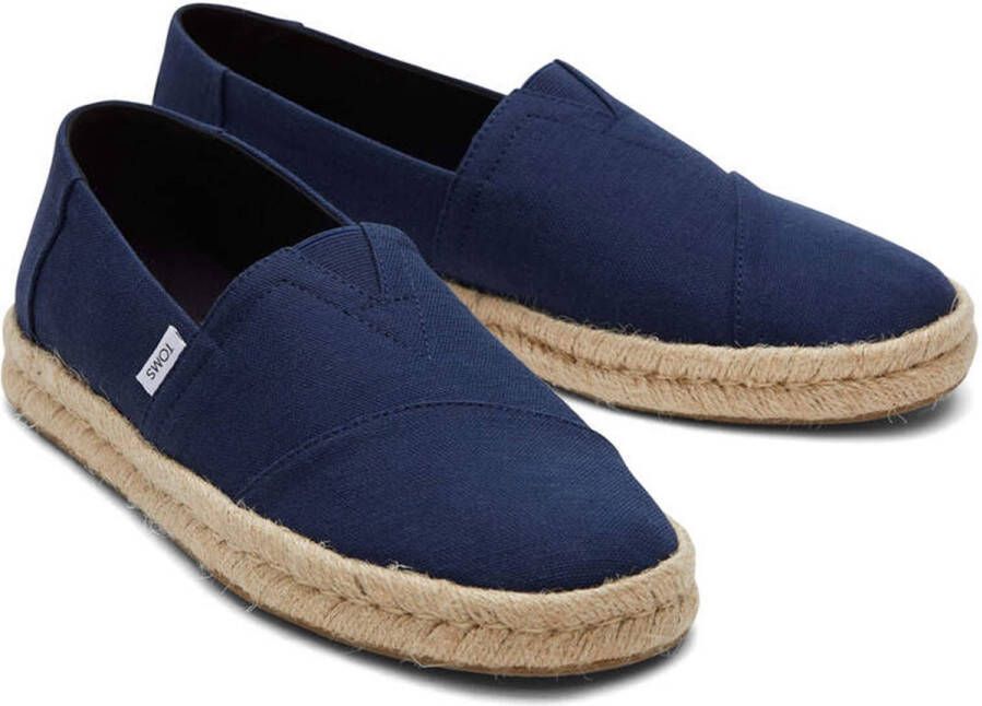 TOMS Schoenen Donkerblauw Alpargata Rope 2.0 Loafers Donkerblauw Alpargata Rope