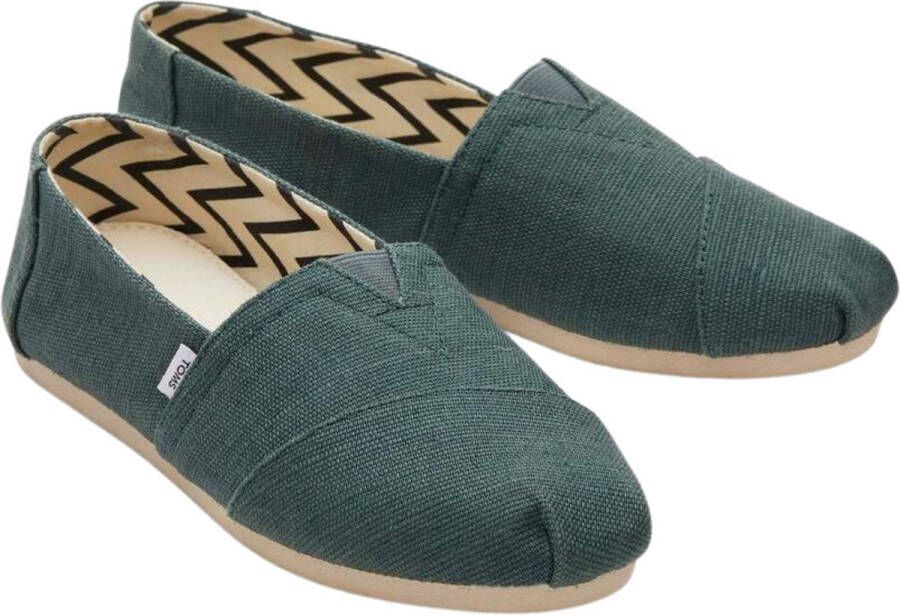 TOMS Schoenen Groen Alpargata loafers groen