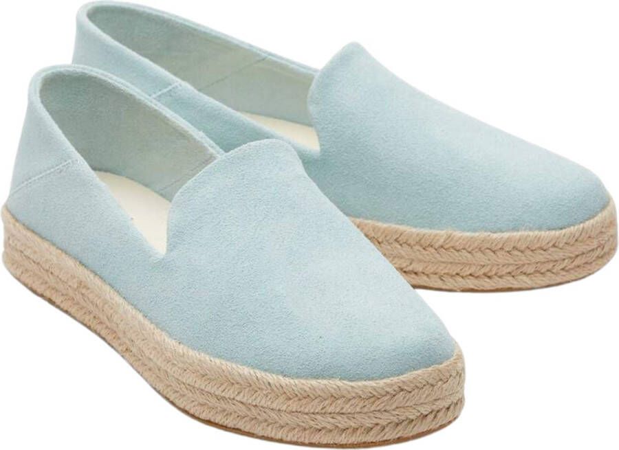 TOMS Schoenen Lichtblauw Carolina loafers lichtblauw