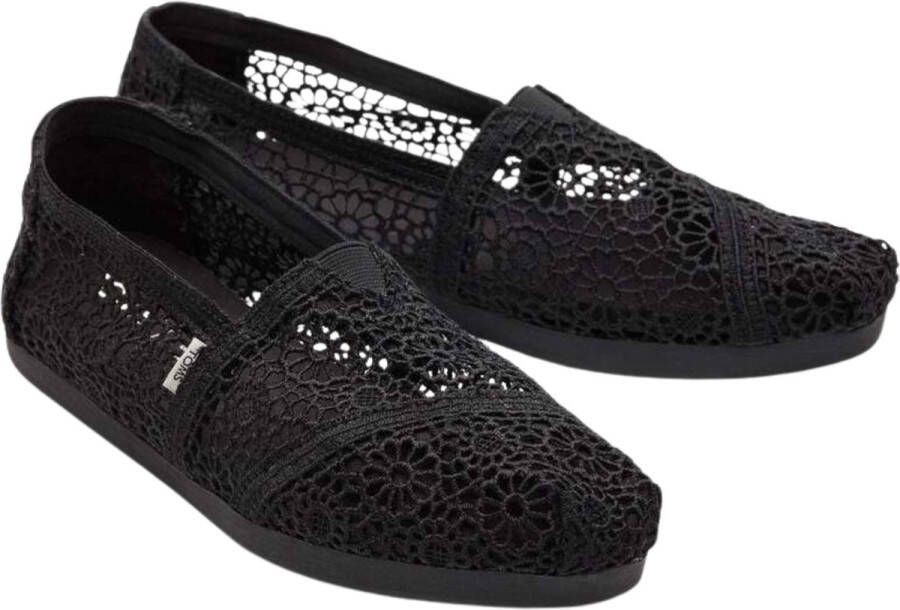 TOMS Schoenen Zwart Alpargata loafers zwart