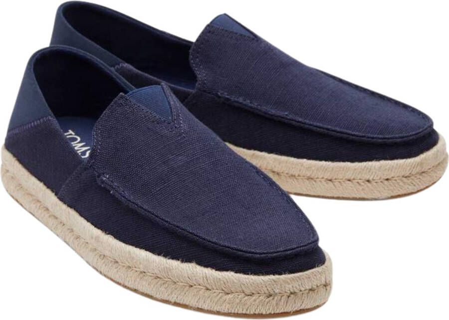 TOMS Schoenen Donkerblauw Alonso loafer rope loafers donkerblauw