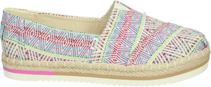 TOMS Shoes TOMS Alpargata Platform Rope Espadrille Women Natural