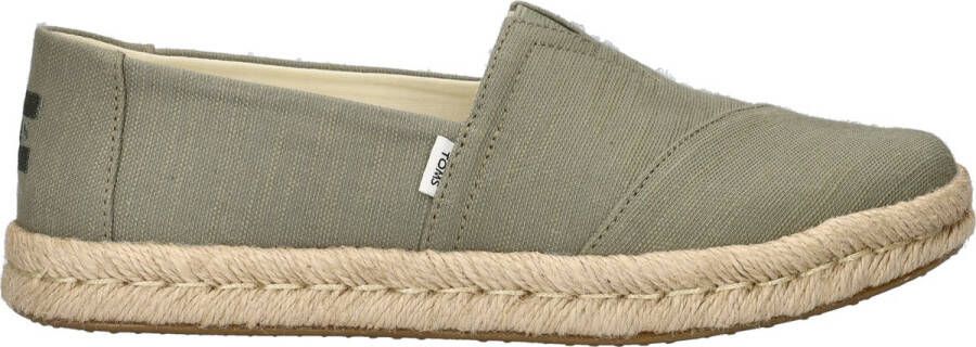 TOMS Shoes ALPARGATA ROPE 2.0 Instappers Groen