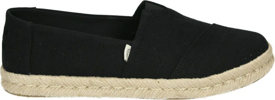 TOMS Alpargata Rope 2.0 Espadrilles Dames Black