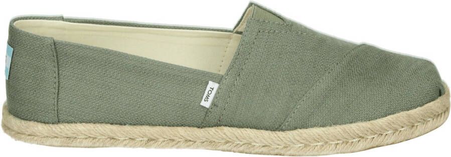 TOMS Shoes ALPARGATA ROPE Volwassenen Instappers Groen