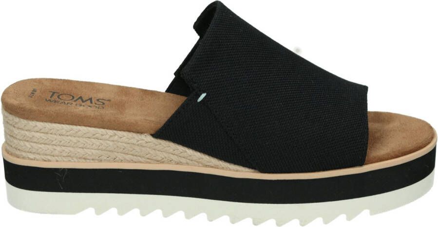 TOMS Shoes DIANA MULE Dames slippers Zwart
