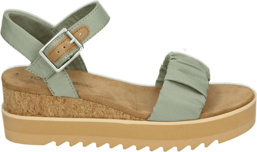 TOMS Shoes DIANA Volwassenen Sandalen met hakDames Sandalen Groen