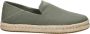 TOMS Santiago espadrille van canvas met raffia details - Thumbnail 2