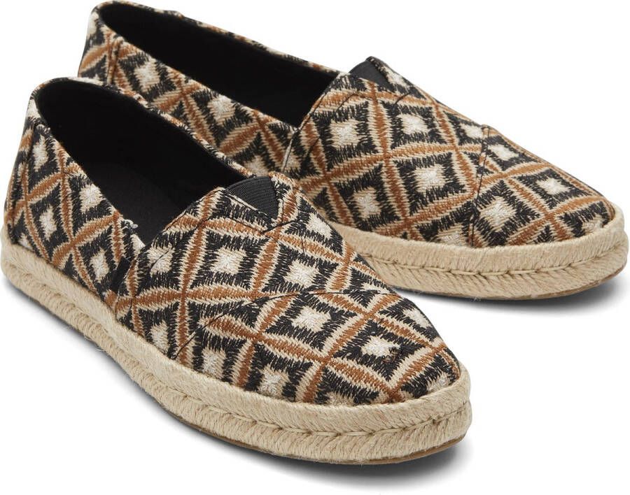 TOMS Shoes TOMS Alpargata Rope 2.0 Espadrilles Dames Black