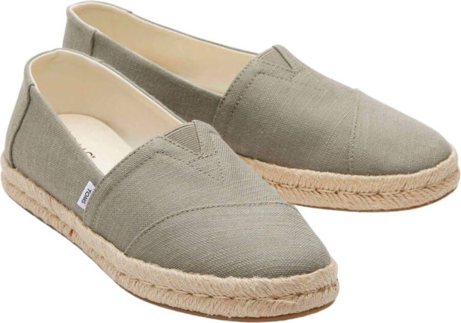 TOMS Shoes TOMS Alpargata Rope 2.0 Espadrilles Dames Olive