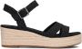 TOMS Shoes Toms Audrey Sandalen Met Sleehak Dames Zwart - Thumbnail 1