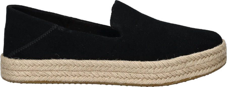 TOMS Shoes Toms Carolina dames espadrille Zwart