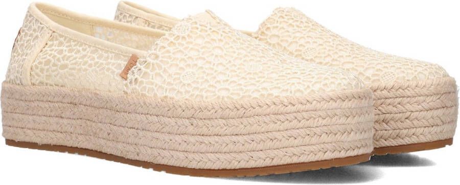 TOMS Valencia Espadrilles Dames Beige