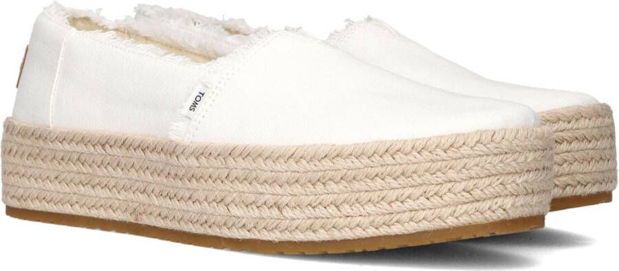 TOMS Valencia Espadrilles Dames Wit