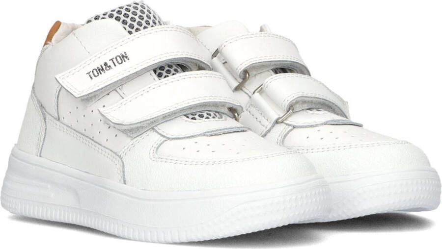 Ton & Ton Helge Lage sneakers Leren Sneaker Unisex Wit