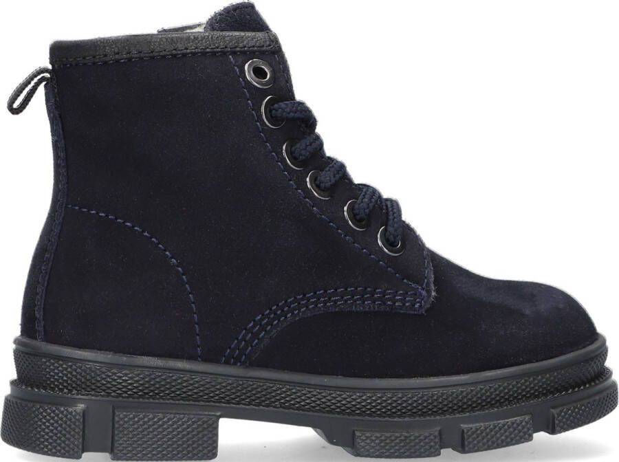 Ton & Ton Klara Veterboots Laarzen Met Veters Meisjes Blauw