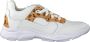 Ton & Ton Om120280 Lage sneakers Leren Sneaker Meisjes Kids Wit - Thumbnail 2