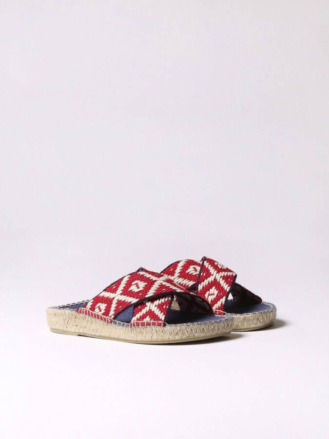 Toni Pons Bali Vermell espadrilles Rood Blauw - Foto 1