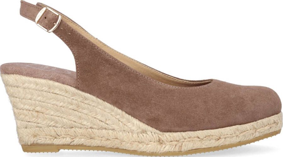 Toni Pons Bremen-5A Dames Espadrilles Taupe