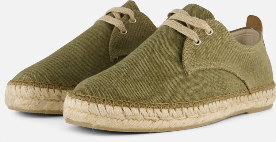 Toni Pons Dixon Heren Espadrilles Caqui | Groen | Textiel