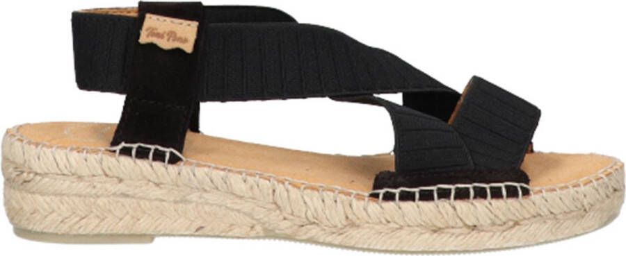 Toni Pons EIRE-TR negre Metric espadrilles sandaal- espadrilles sandaal