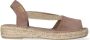 Toni Pons Ella Dames Espadrilles Taupe Suède - Thumbnail 1