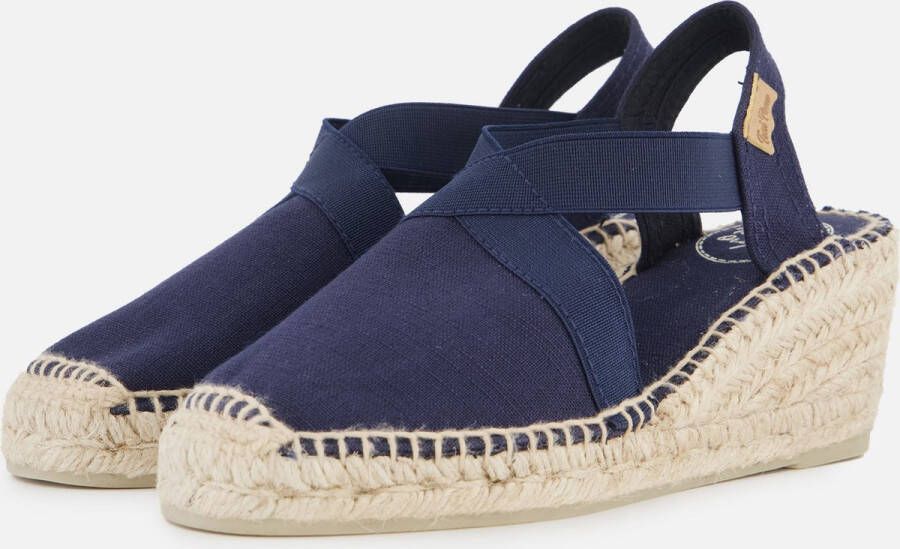 Toni Pons Ter Dames Espadrilles Mari | Blauw | Linnen