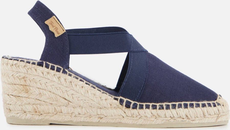 Toni Pons Ter Dames Espadrilles Negre | Zwart | Linnen - Foto 1