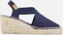 Toni Pons Ter Dames Espadrilles Negre | Zwart | Linnen - Thumbnail 1