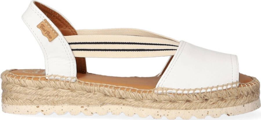 Toni Pons Estel-SW Dames Espadrilles Blanc