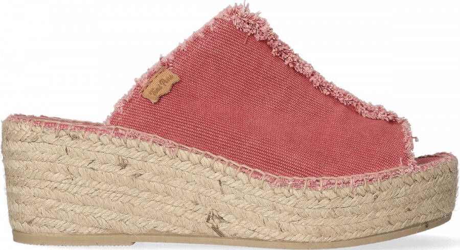 Toni Pons Itaca Dames Espadrilles Blush | Roze | Textiel