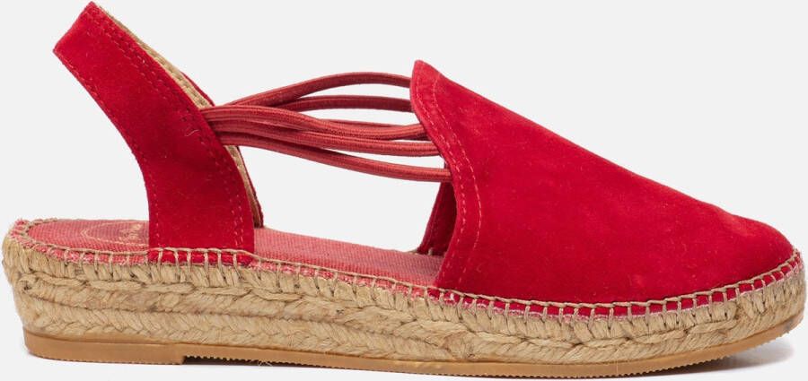 Toni Pons Nuria Dames Espadrilles Red