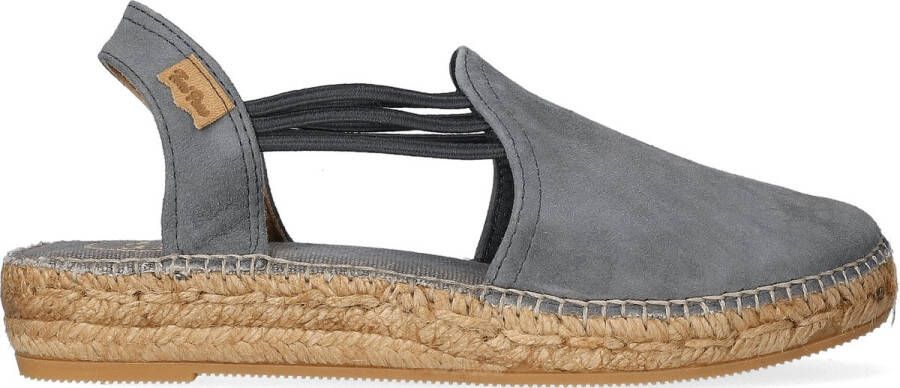 Toni Pons Nuria espadrilles grijs