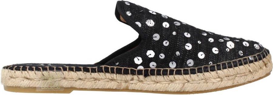 Toni Pons Stijlvolle platte espadrilles voor vrouwen Black Dames