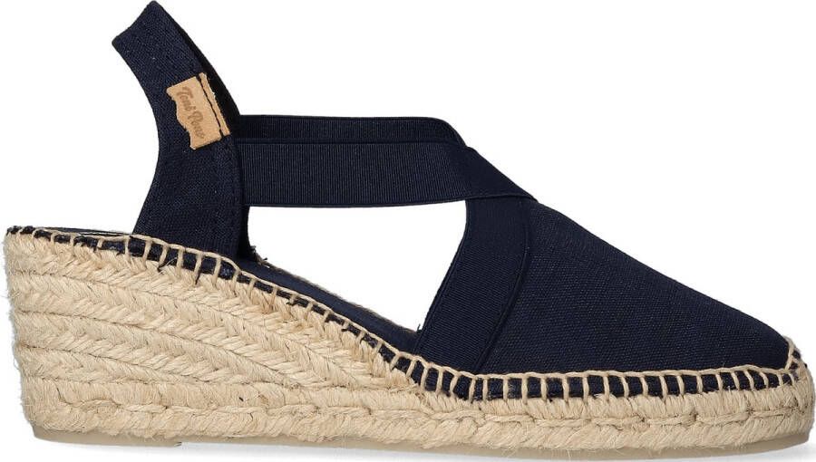 Toni Pons Ter Dames Espadrilles Mari | Blauw | Linnen