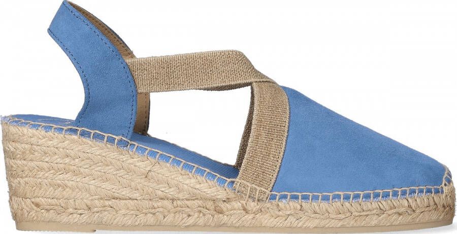 Toni Pons Tona Dames Espadrilles Texa | Blauw | Suède