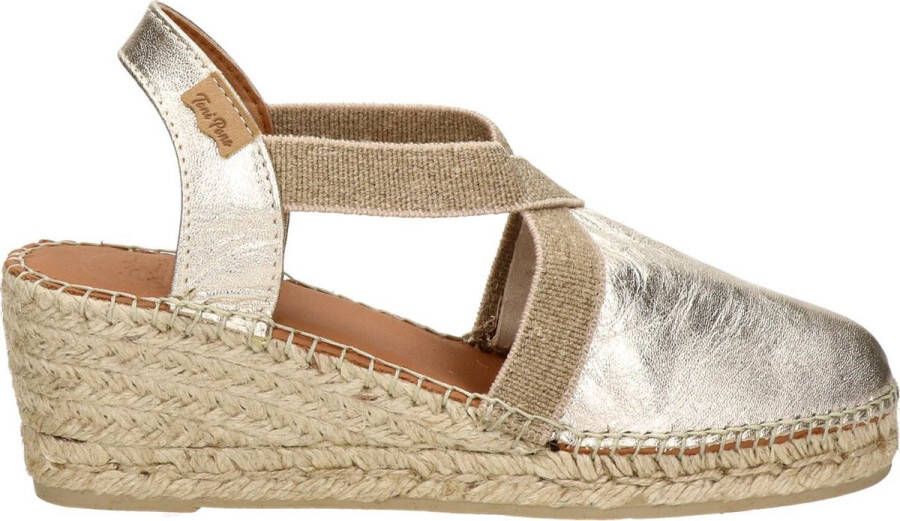 Toni Pons Tossa Dames Espadrilles Platinum